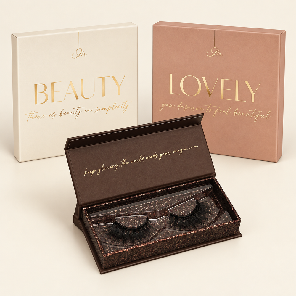 Lash-Set aus BEAUTY 3PCS, LOVELY 3PCS und einem Paar FLASHY