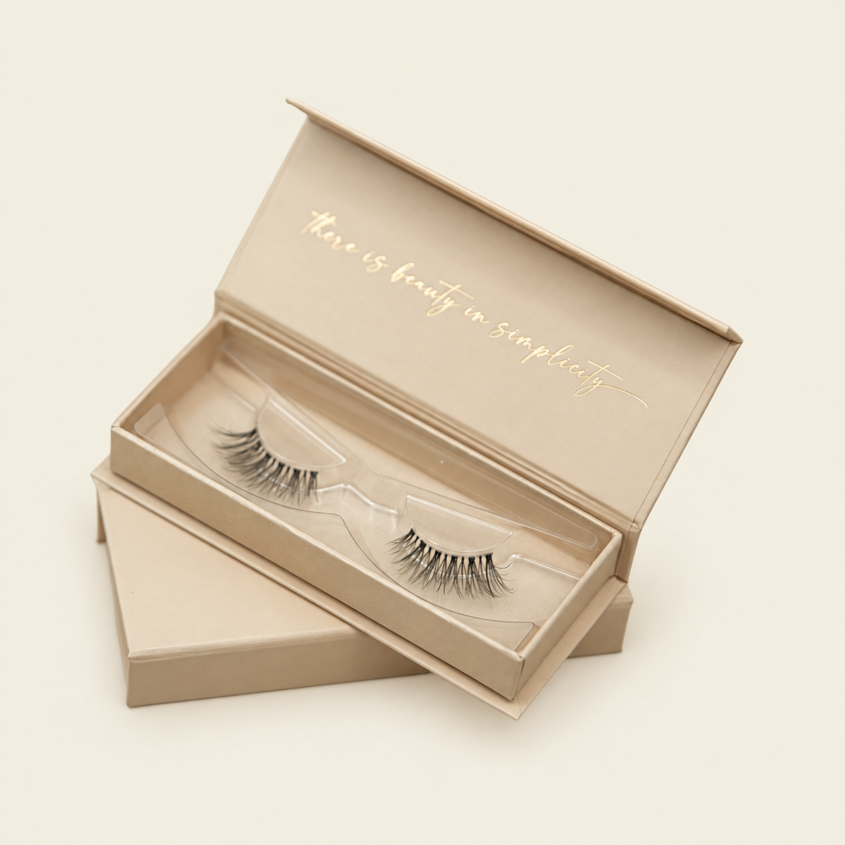 SIEMARA BEAUTY – ein Paar Kunstwimpern, offene Verpackung